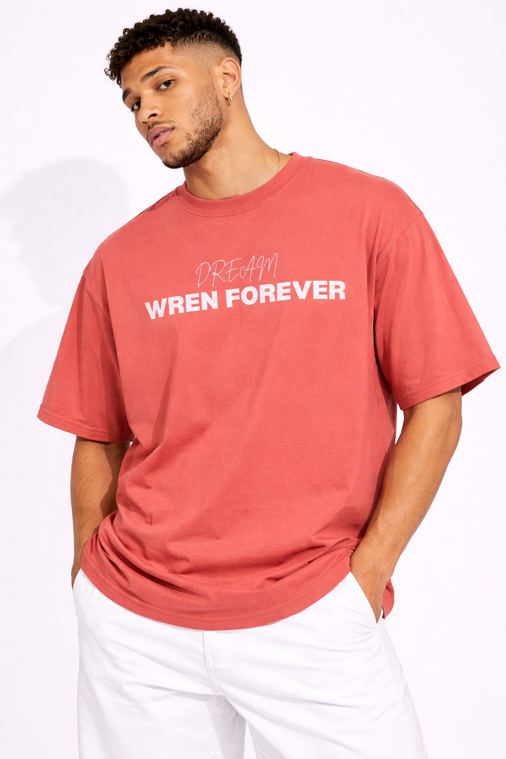 DREAM Coral Oversized Classic T-Shirt