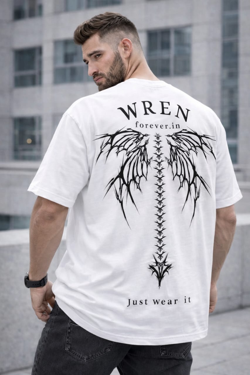 Oversized Bone with Cracks T-shirt