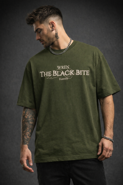 Black bite Oversized T-Shirt