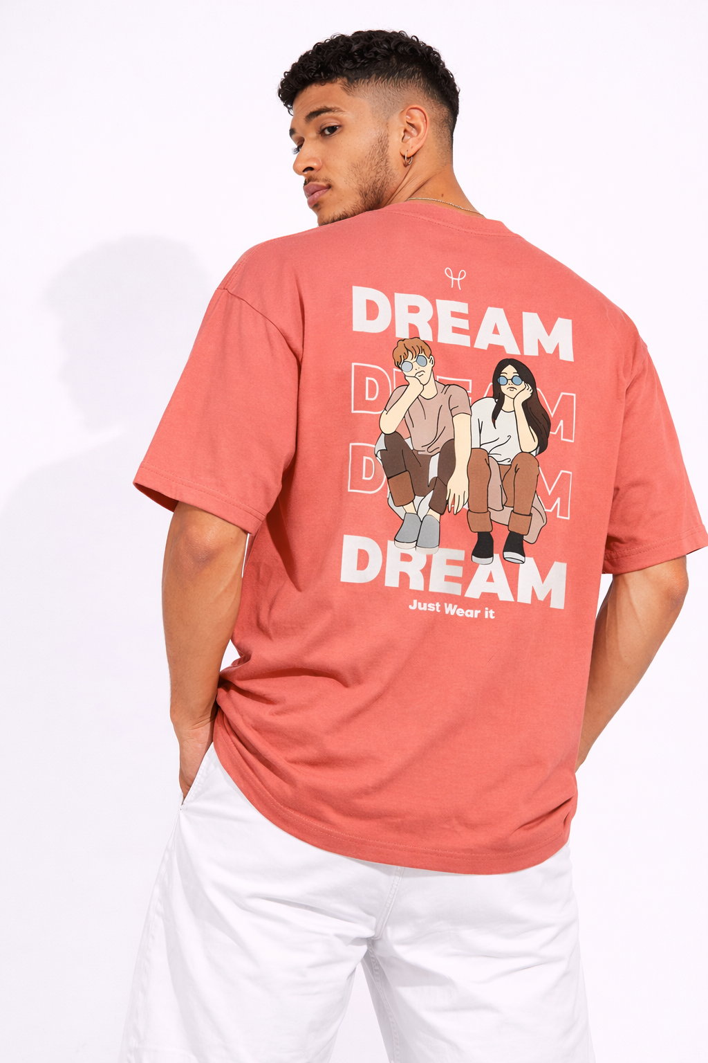 DREAM Coral Oversized Classic T-Shirt