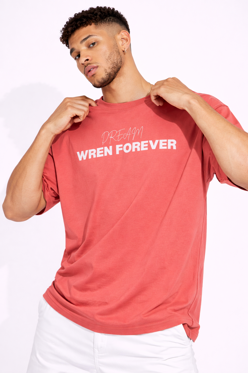 DREAM Coral Oversized Classic T-Shirt