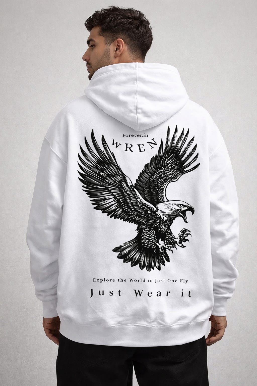 Eagle Premium Hoodie in Just One Fly.