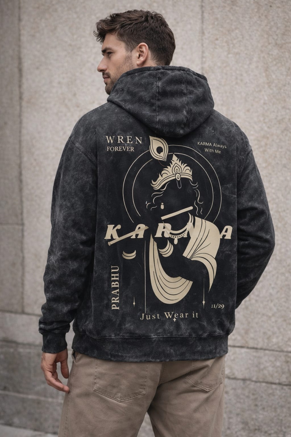 Karma Oversized  Hoodie