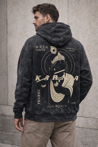 Karma Oversized  Hoodie