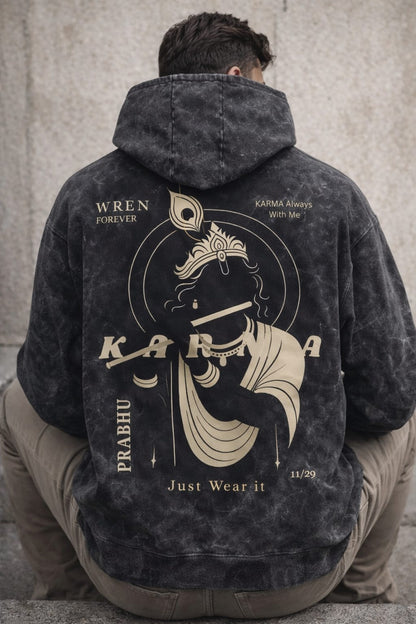 Karma Oversized  Hoodie