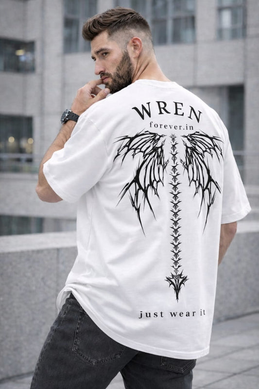 Oversized Bone with Cracks T-shirt