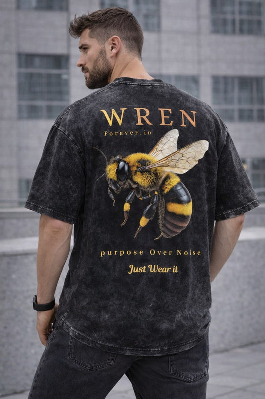 Honey bee Oversized Tee